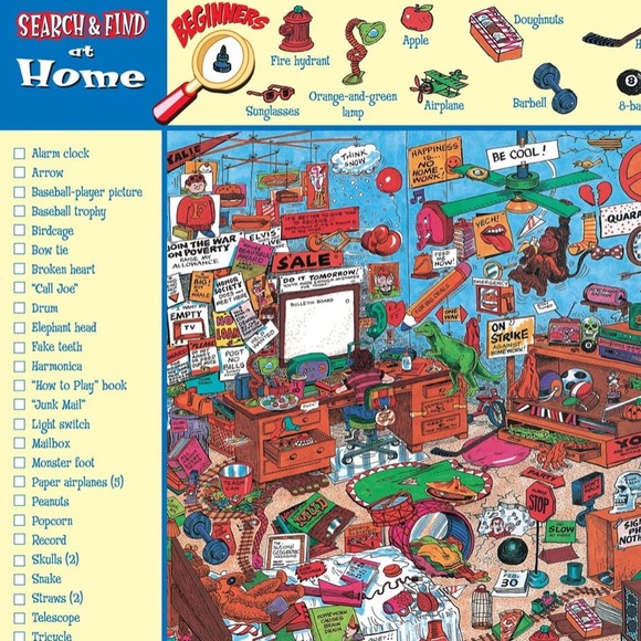 Kidsbooks Staff Giant Family-Fun Pad Search & Find - Picture 4 of 7